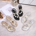 Cilool  Sandals Bohemian Rhinestone Comfortable  Holiday Shoes BS13