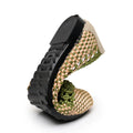 Cilool Summer Fashion Casual Mesh Lofaers Hollow Breathable Weaving  Mom Shoes