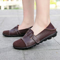 CiloolSlip on loafers Flat Bottom And Low Top Single-shoe