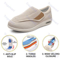Cilool Ultra-Light Adjustable Velcro Walking Shoes-NW025-2