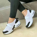 Women's Arch Fit Sneakers Platform Color Matching Breathable Wedges  Walking Sneakers