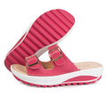 Cilool Summer Women Wedge Open Toe Sandals