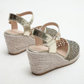 Summer Women's Sandals Wedge Heel Platform Sandals Muffin One Word with Roman All-match Casual Fashion Sandals