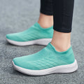 Cilool Platform Breathable Comfy Soft Mesh Casual Shoes