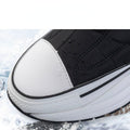 Winter plush waterproof casual men's cotton shoes, short tube women's snow boots, thickened warmth, anti slip couple cotton boots