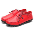 Cilool Flat Beef Tendon Low Top Casual Shoes
