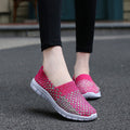 Cilool Comfortable Flat Woven Casual Shoes