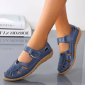 Cilool Split Casual Loafers Closed Toe  Comfortable Walking  Sandals