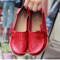 Cilool Leather Loafers Flats Lo51