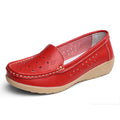 Cilool Slip on loafers Casual Hollowed Out.Women Shoes
