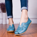 CiloolSlip on loafers Hollow Flat Bottom Women Shoes