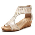 Cilool Elegant Lace Mesh Shoes Women Sandals