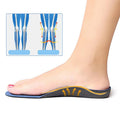 Flatfoot Orthotics Cubitus Varus Orthopedic Feet Cushion Pads Care Insoles