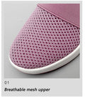 Platform Beach Slippers Women Breathable Mesh Flat Shoes  Flip Flops