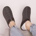 Cilool Warm Fur Slippers Non-slip Indoor Waterproof Shoes