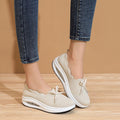 Casual Soft Mesh Breathable Swing Wedges Women Shoes