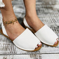 Cilool Flats Female Casual Peep Toe Sandals