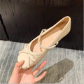 Cilool Square Toe Ballet Flats Ankle Strap Spring Designer Ladies Dress Shoes