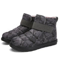 Cilool New Winter Canvas Waterproof Snow Boots