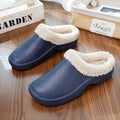 Cotton Slippers Winter Plush Thickened Thermal Shoes