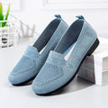 Cilool Weaving Breathable Loafers  Comfortable Walking Casual Flats Shoes WF04