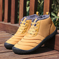 Cilool  Thickened Warm Plush Cotton Shoes Casual Outdoor Boots