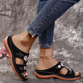 Cilool with Arch Support Anti-Slip wedges Sandals