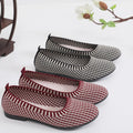 Cilool Weaving Breathable Loafers  Comfortable Walking Casual Flats Shoes WF14