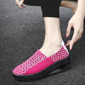Cilool  Breathable Mesh Casual  Slip-on  Woman Sneakers