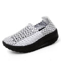 Cilool  Breathable Mesh Casual  Slip-on  Woman Sneakers