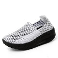 Cilool  Breathable Mesh Casual  Slip-on  Woman Sneakers