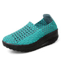 Cilool  Breathable Mesh Casual  Slip-on  Woman Sneakers