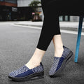 Cilool  Breathable Mesh Casual  Slip-on  Woman Sneakers