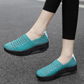 Cilool  Breathable Mesh Casual  Slip-on  Woman Sneakers