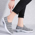 Cilool Casual Shoes Breathable Ladies Platform Sock Sneakers