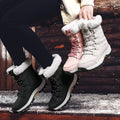 Cilool Women's Ankle Boots Warm Snow Boots Winter Shoes