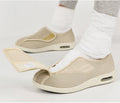 Cilool Plus Size Wide Diabetic Shoes For Swollen Feet Width Shoes-NW038
