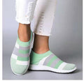 Cilool - Women Breathable Platform Flats Bunion Corrector Slip On Shoes