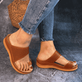 Cilool Comfortable Breathable  Platform Flat Sandals